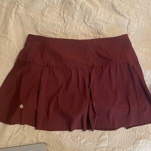 lululemon athletica Maroon Skirt